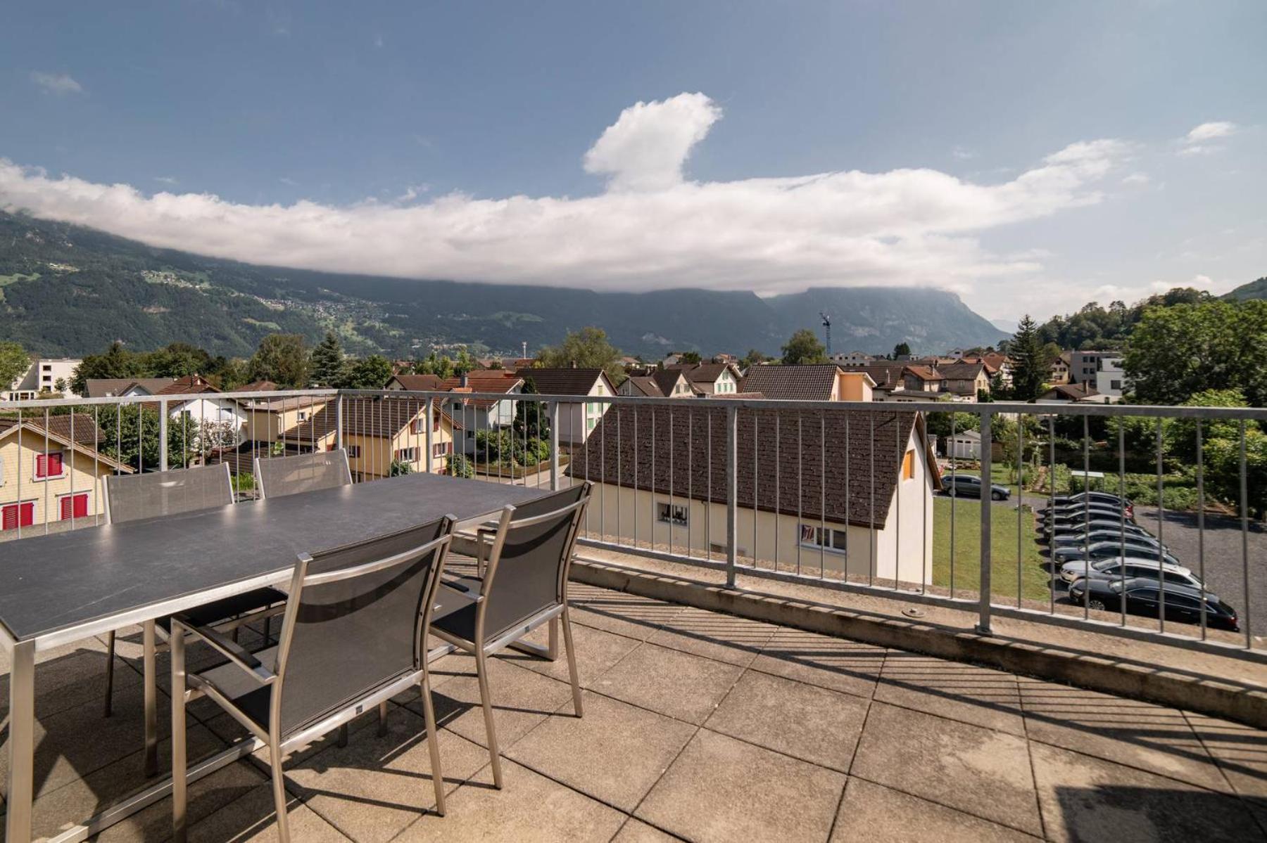 Wohntel - Wohnen Wie Im Hotel Sevelen Exteriör bild